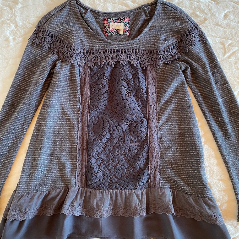 Anthropologie Meadow Rue Long Sleeve Sweater XS